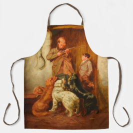 狩猟少年Arthur Tait 1876 素朴 エプロン