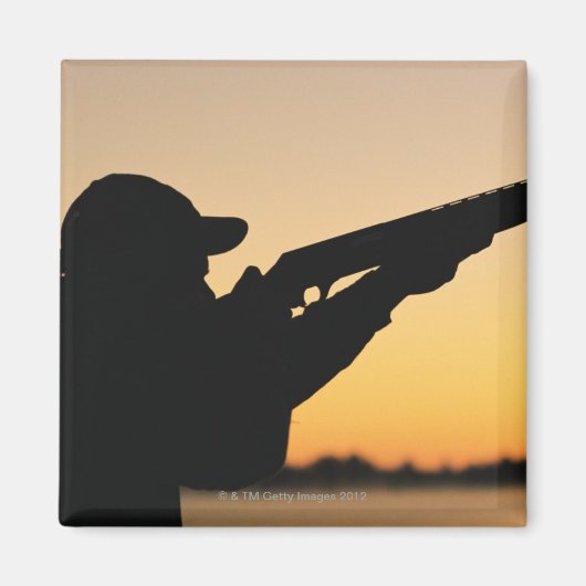 狩猟銃 マグネット (正面)