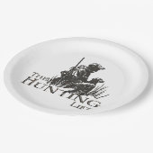 狩猟 ペーパープレート (アングル)