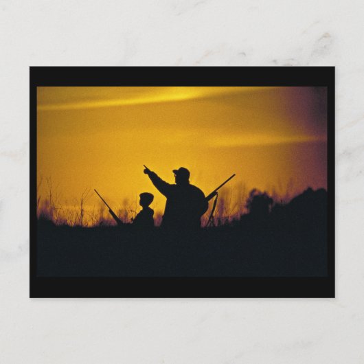 狩猟 ポストカード (正面)