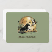 狩猟 招待状 (正面/裏面)