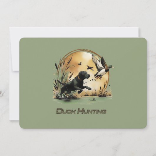 狩猟 招待状 (正面)