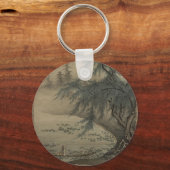 狩野正信 – 富の鑑賞 キーホルダー (正面)