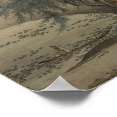 狩野正信 – 富の鑑賞 ポスター (角)