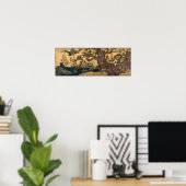 狩野永徳ひのき ポスター (ホームオフィス)