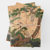 狩野永野の鳥と花の春と夏W ラッピングペーパーシート (インサイチュ)