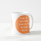 独りでニコラ·テスラ·キッド機に乗る コーヒーマグカップ (正面右)