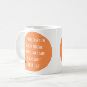 独りでニコラ·テスラ·キッド機に乗る コーヒーマグカップ (正面左)