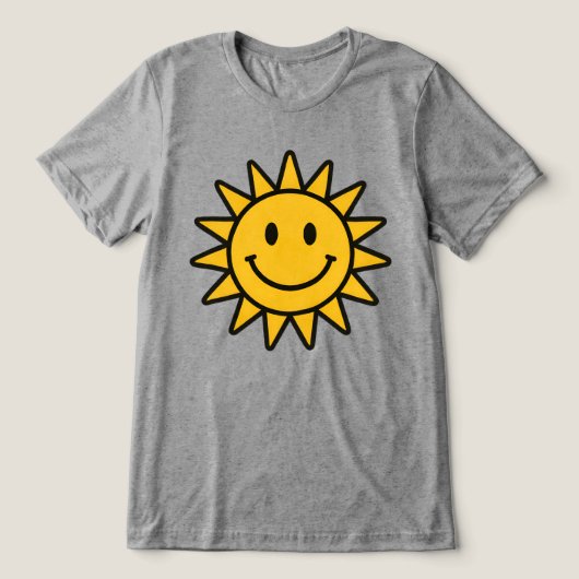 独り笑い トライブレンドＴシャツ (デザイン正面)