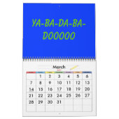 独り言 カレンダー (3月 2027)