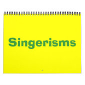 独り言 カレンダー (カバー)