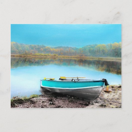 独り、はがき ポストカード (正面)