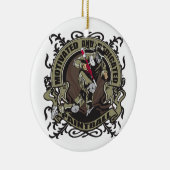 独創力のあるペイントボール セラミックオーナメント (右)