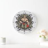 独創力のあるボクシング ラージ壁時計 (ホーム)