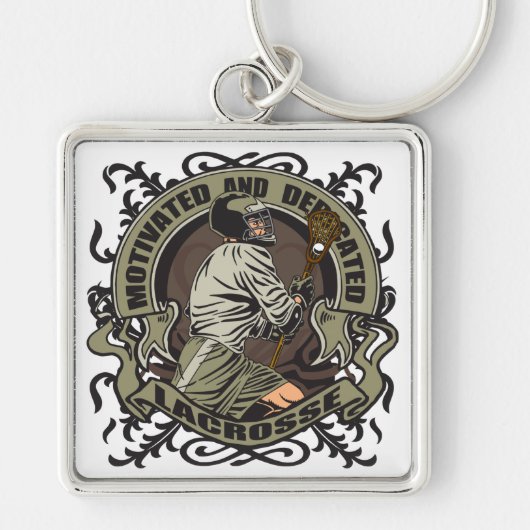 独創力のあるラクロス キーホルダー (正面)