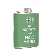 独創力のある得、お金をもうけて下さい フラスク (右)