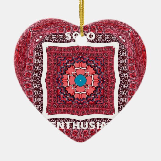 独創的な熱意 セラミックオーナメント (正面)