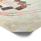 「独創的な知識の本」から水ポンプ ポスター (角)