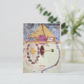 「独創的な知識の本」から水ポンプ ポストカード (スタンド正面)