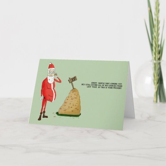 "独創的な"クリスマスカード シーズンカード (正面)