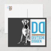 独創的な ポストカード (正面/裏面)