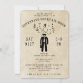 独創的カクテルアワーパーティの招待状 招待状 (正面)