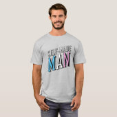 独力で成功した男 Tシャツ (正面フル)