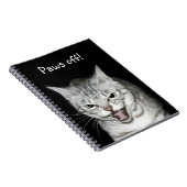 独占的なシルバーベンガル猫 ノートブック (右側)