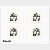 独占的なシールが消える 長方形シール (シート)