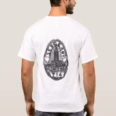 独占的な捜査網のTシャツ Tシャツ (裏面)