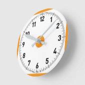 独占的シンプルスタイリッシュ壁時計 ラウンド壁時計 (傾斜)