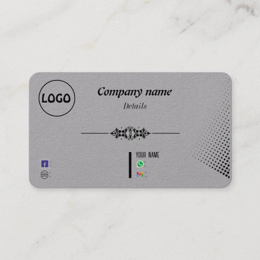 独占的デザイン名刺 名刺 (正面)