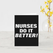 独占的ナース-ナースのパフォーマンス向上 カード (黄色い花)