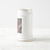 独占的マグクリシュナ絵を描 ビールジョッキ (中央)