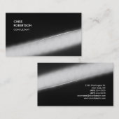 独占的特殊パターモダンン灰色トレンディー 名刺 (正面/裏面)