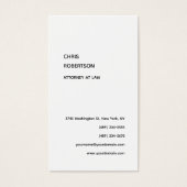 独占的白黒プロフモダンユニークァイルカード (正面)