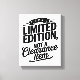 独占的&止められない！飾自信 キャンバスプリント