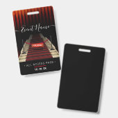 独占的VIPアクセスイベント バッジ (正面＆裏面)