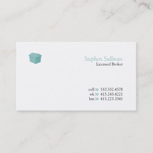 独占I 名刺 (正面)