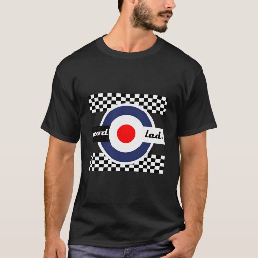 独占Mod Lad Modsスクーターオリジナル作品 Tシャツ (正面)