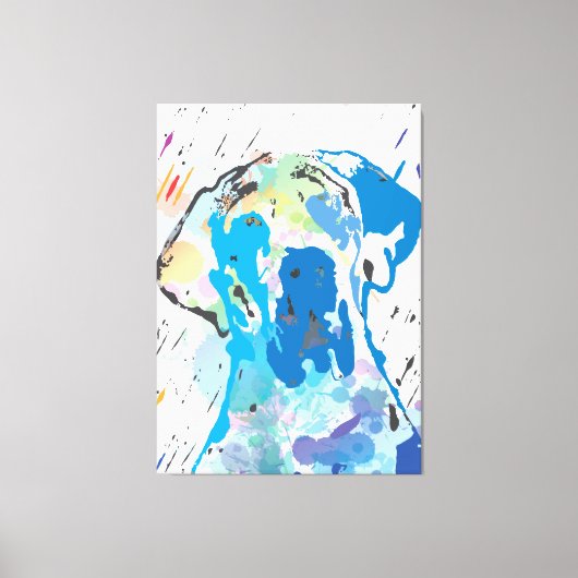 独善的だ! キャンバスプリント (正面)