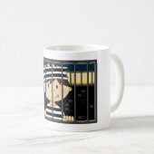 独房の漫画の囚人 コーヒーマグカップ (正面右)