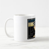 独房の漫画の囚人 コーヒーマグカップ (左)