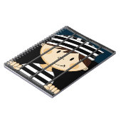 独房の漫画の囚人 ノートブック (左側)