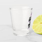 「独断の天才…本物の賢い人ではない」 ショットグラス (左)