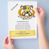 独断的プロモーション チラシ (手)