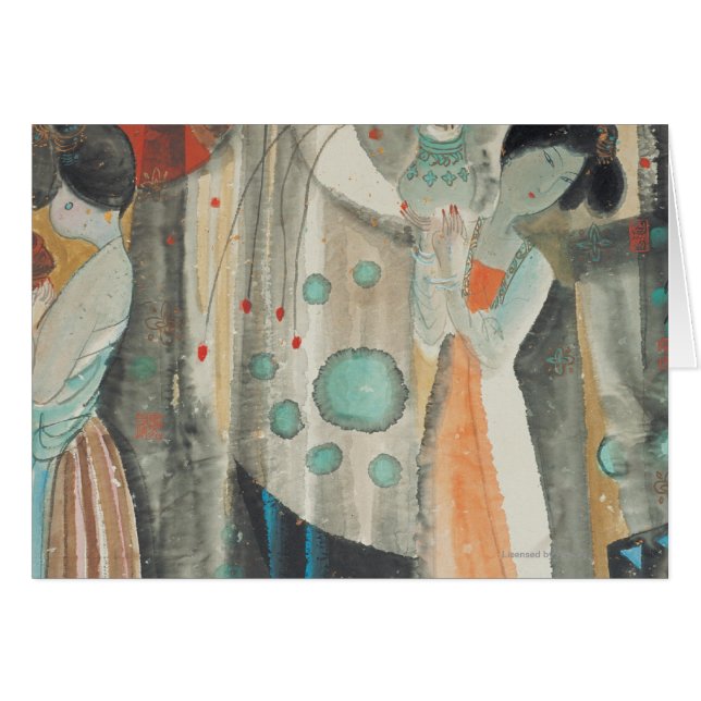 独特の味の女性 (正面横)