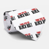 独特の味Sooは黒帯の空手をします ネクタイ (ロール)