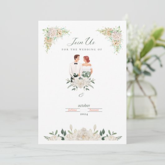 独特の招待状カード 招待状 (スタンド正面)