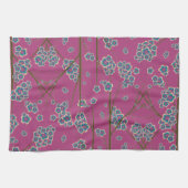 独特の枝ボイセンベリーキッチンタオル キッチンタオル (横)